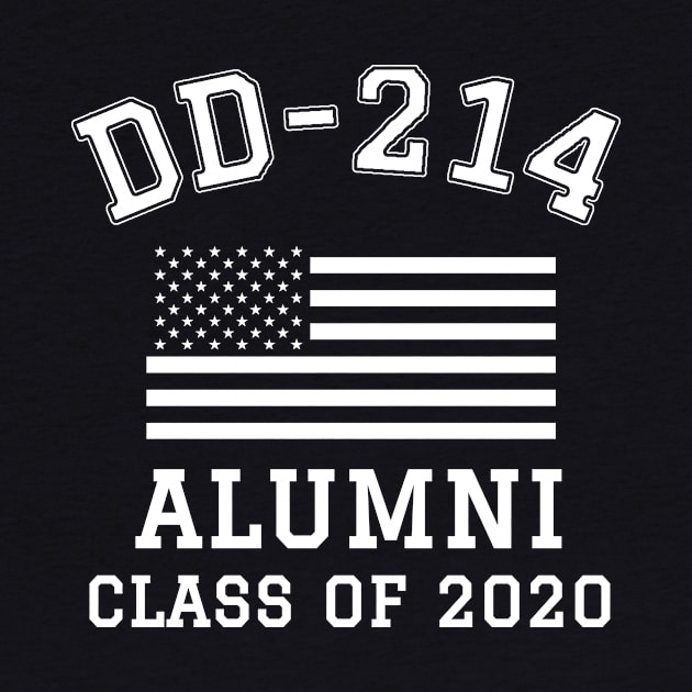 Patriotic DD-214 Alumni Class of 2020 by Revinct_Designs